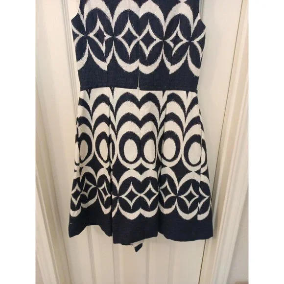 Nwot Women's The Limited Aline Pleated Drop Waist Dress With Pockets Size 8 - Picture 7 of 11